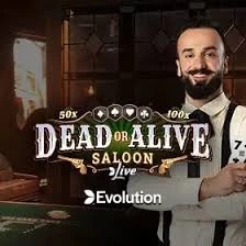 Enjoy Dead or Alive: Saloon by Evolution – logo hosted on casino-spin.com