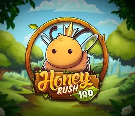Honey Rush 100 slot logo by Play'n GO at Spin casino