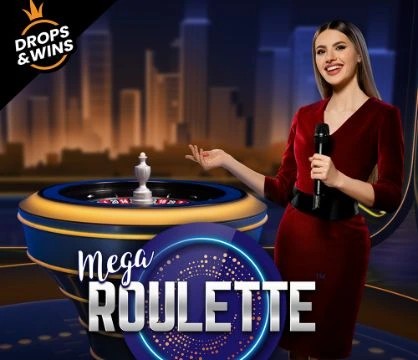 Mega Roulette logo by Pragmatic Play Spin casino