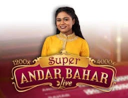 Super Andar Bahar slot visual from Evolution available on casino-spin.com